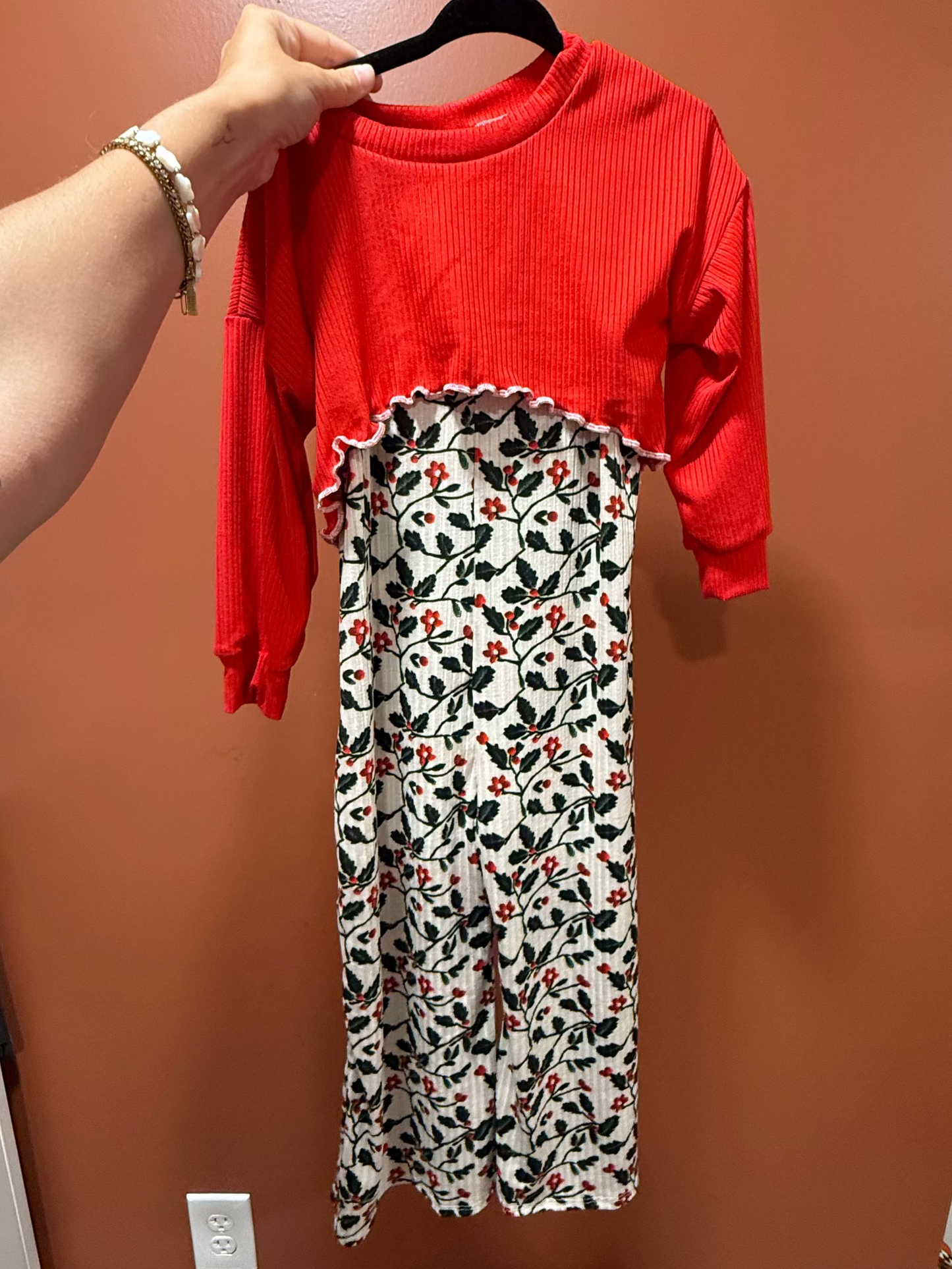 3T Ellis Romper + Honey top