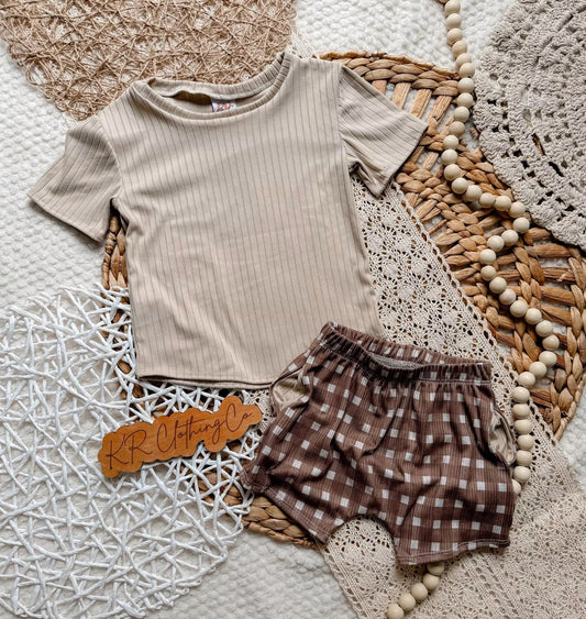 RTS - 2T Carter tee & Play shorts